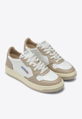 Autry Medalist Leather Sneakers White AULWWB51/P_AUTRY-WB51