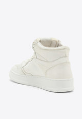 Autry Medalist High-Top Leather Sneakers White AUMMSG10/N_AUTRY-SG10