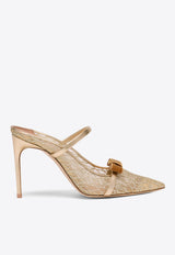 Aurora 90 Leather Mules