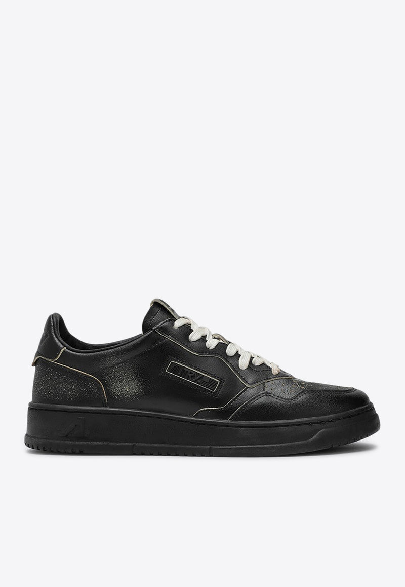 Autry Super Vintage Low-Top Sneakers Black AVLMBE02/P_AUTRY-BE02