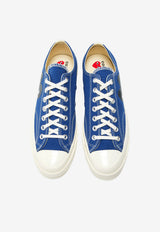 Comme Des Garçons Play X Converse Chuck 70 Canvas Sneakers Blue AZ-K121-001_BLUE