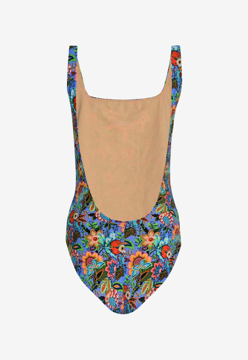 Floral One-Piece Swimsuit