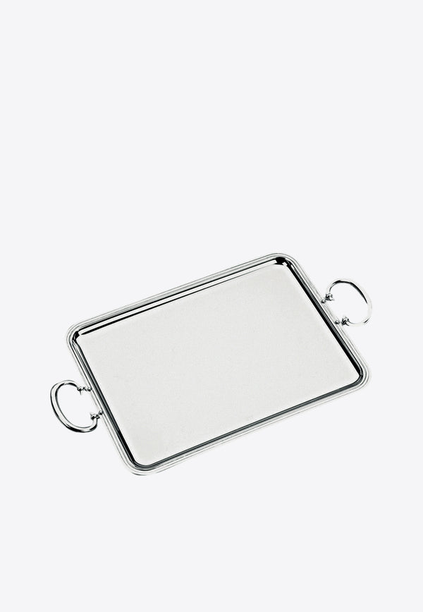 Christofle Large Albi Silver Plated Rectangular Tray Silver B03902250