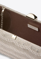 RODO Embellished Satin Clutch Bag Gray B085470896_GREY