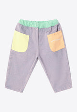 Bobo Choses Babies Colorblocked Pants Multicolor B125AB062CO/Q_BOBO-MU