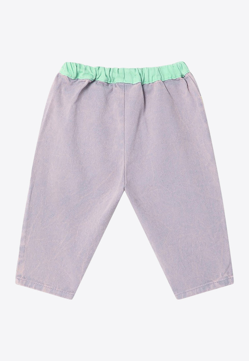 Bobo Choses Babies Colorblocked Pants Multicolor B125AB062CO/Q_BOBO-MU
