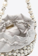 Rosantica Mini Holli Ostrica Top Handle Bag Silver B17965_GREY MULTI