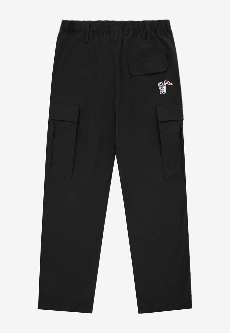 Billionaire Boys Club Logo Patch Cargo Pants Black B23411BLACK