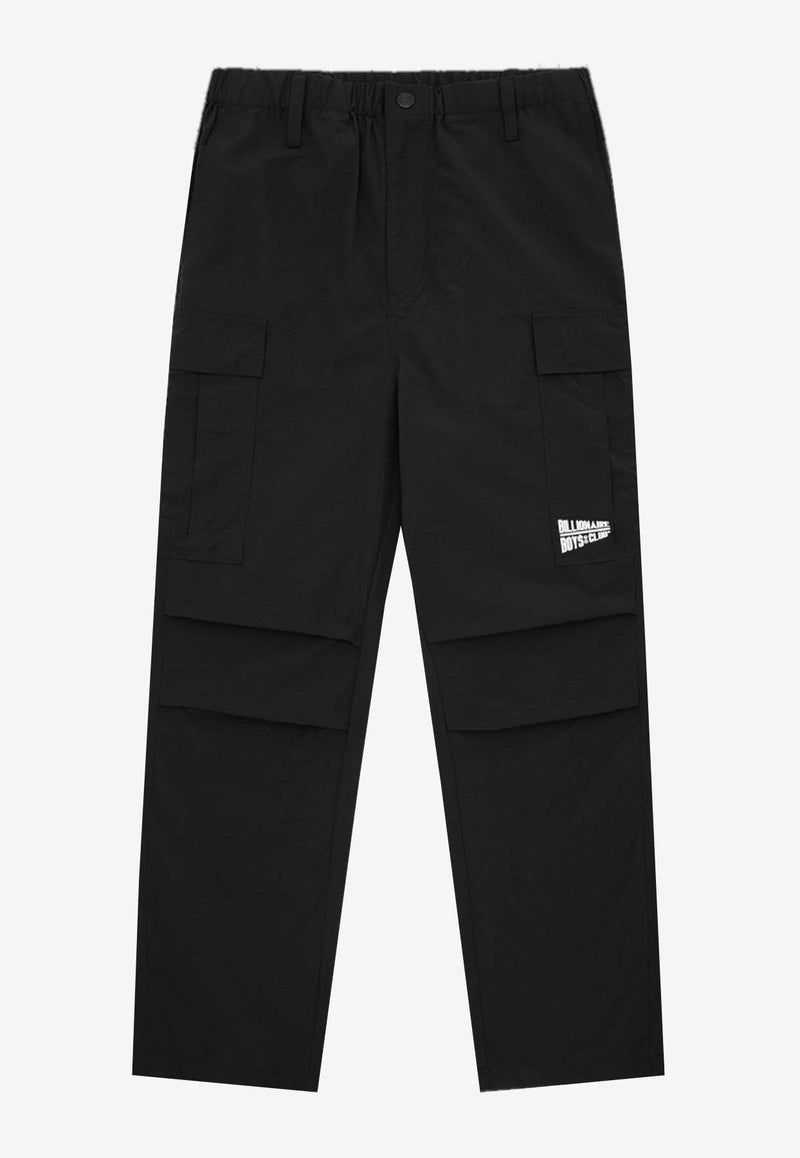 Billionaire Boys Club Logo Patch Cargo Pants Black B23411BLACK