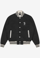 Billionaire Boys Club Arch Logo Embroidered Bomber Jacket Black B24201BLACK