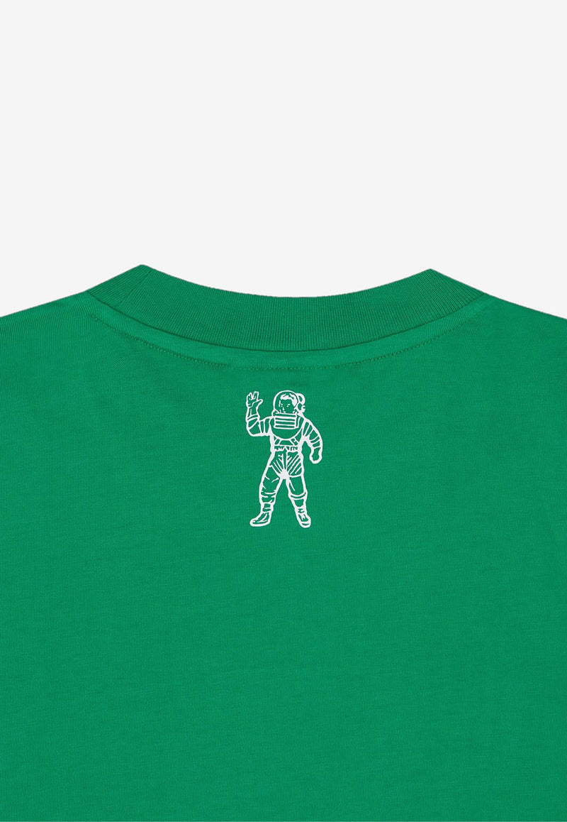 Billionaire Boys Club Astro Helmet Logo Print T-shirt Green B24242GREEN