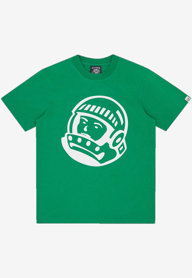 Billionaire Boys Club Astro Helmet Logo Print T-shirt Green B24242GREEN