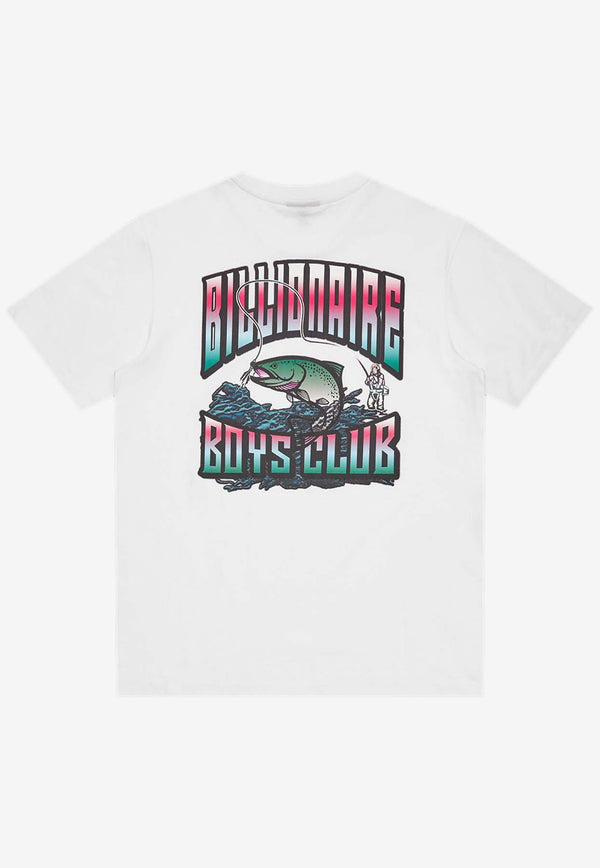 Billionaire Boys Club Big Catch Printed T-shirt White B24246WHITE