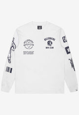 Billionaire Boys Club Graphic Print Long-Sleeved T-shirt White B24251WHITE