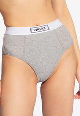 Logo Waistband Ribbed Briefs