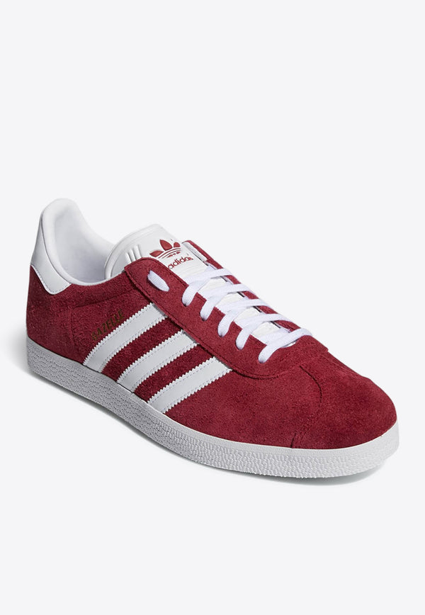 Adidas Originals Gazelle Low-Top Sneakers B41645BURGUNDY
