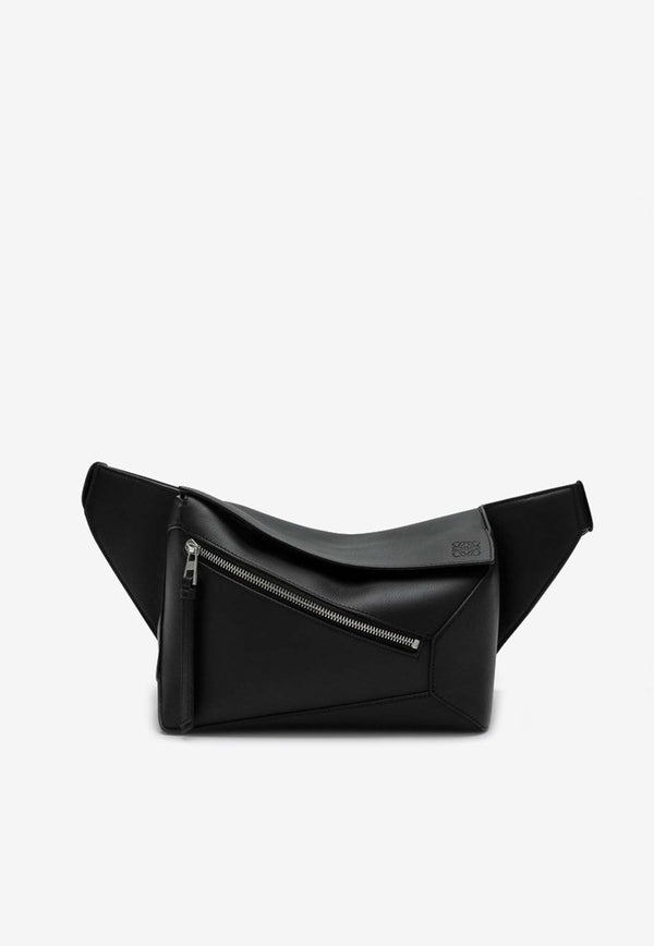 Loewe Small Puzzle Leather Belt Bag Black B510SEBX02LE/P_LOEW-1100