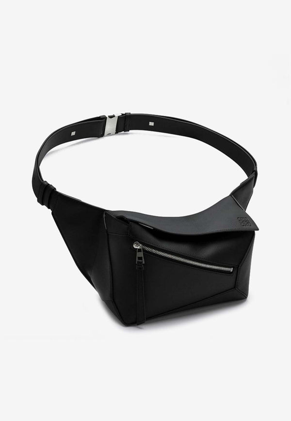 Loewe Small Puzzle Leather Belt Bag Black B510SEBX02LE/P_LOEW-1100