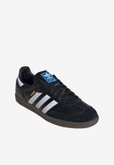 Adidas Samba OG Leather Low-Top Sneakers Black B75807_BLACK