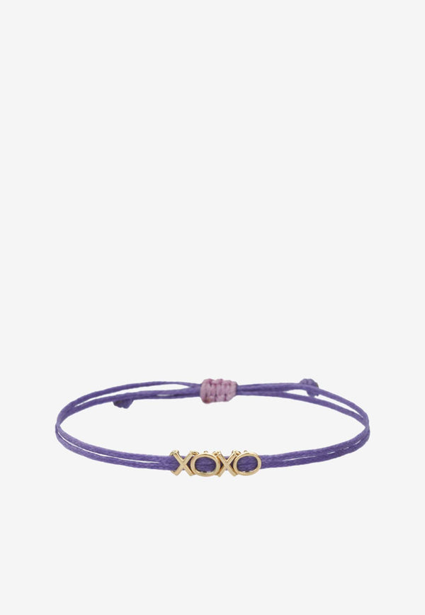 Christiana Kafa Balonia Cord Bracelet Purple CK157LA_BPB