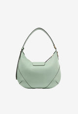 Jimmy Choo Small Bar Hobo Bag in Biker Leather Green BAR HOBO/S BKL VERDE/SHINY GOLD