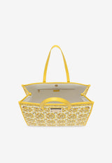 Dolce & Gabbana Large Majolica Print Tote Bag BB2274 AP026 HG3OB Yellow