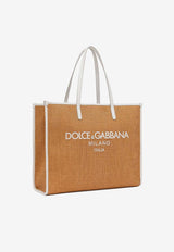 Dolce & Gabbana Large Logo Tote Bag BB2274 AS525 8F356 Natural