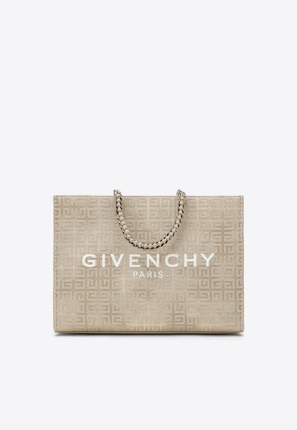 Givenchy Medium G-Tote Chain Bag Beige BB50QPB206/O_GIV-769