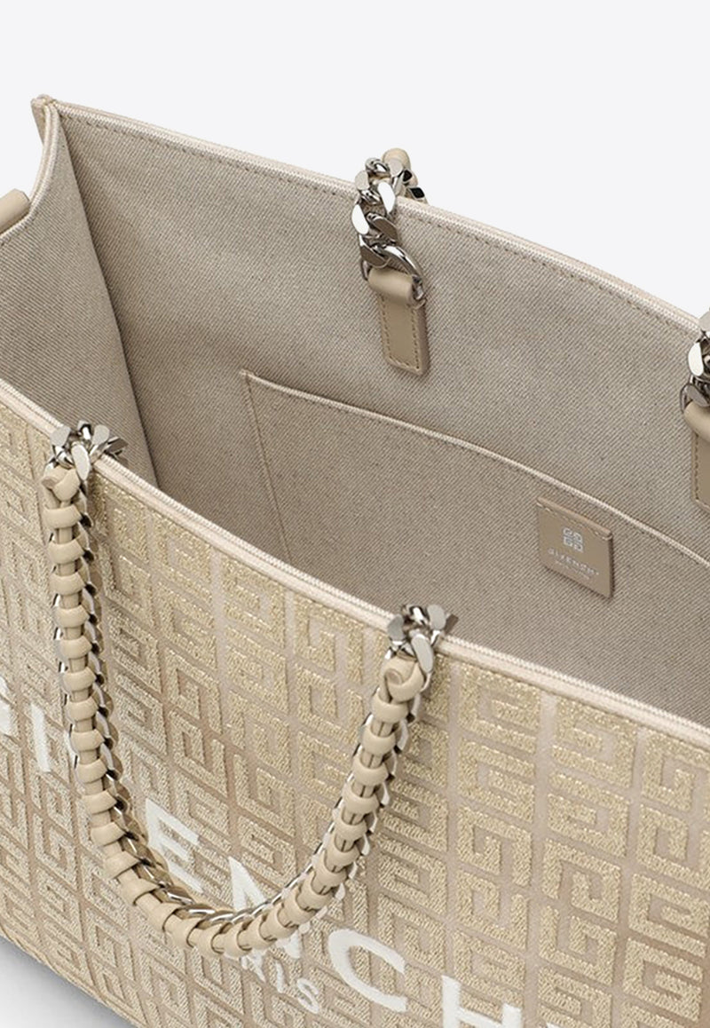 Givenchy Medium G-Tote Chain Bag Beige BB50QPB206/O_GIV-769