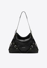 Givenchy Medium Voyou Calf Leather Shoulder Bag Black BB50SSB1Q7/Q_GIV-001