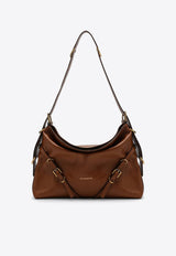 Givenchy Medium Voyou Leather Shoulder Bag Brown BB50SSB21U/P_GIV-222