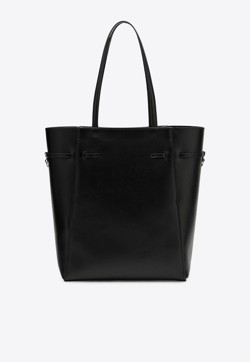 Givenchy Medium Voyou Calf Leather Tote Bag Black BB50XDB231/P_GIV-001