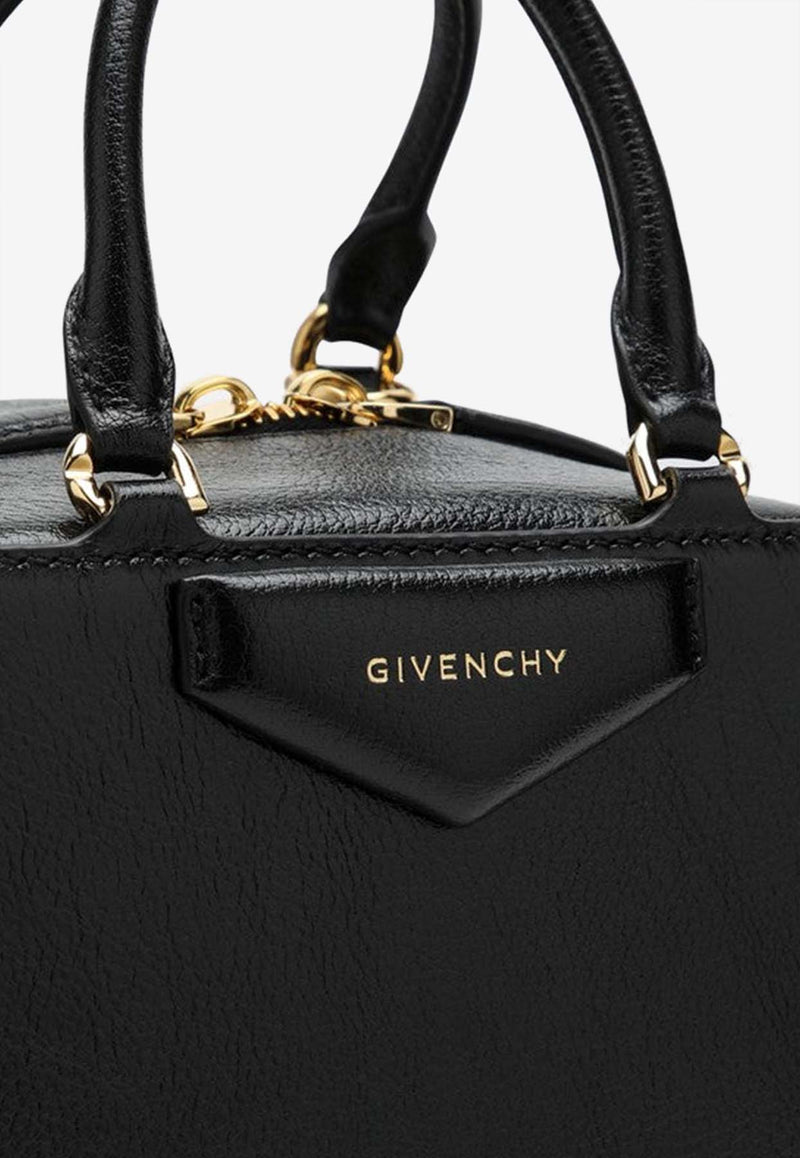 Givenchy Mini Antigona Cube Top Handle Bag Black BB50ZBB24B/P_GIV-001