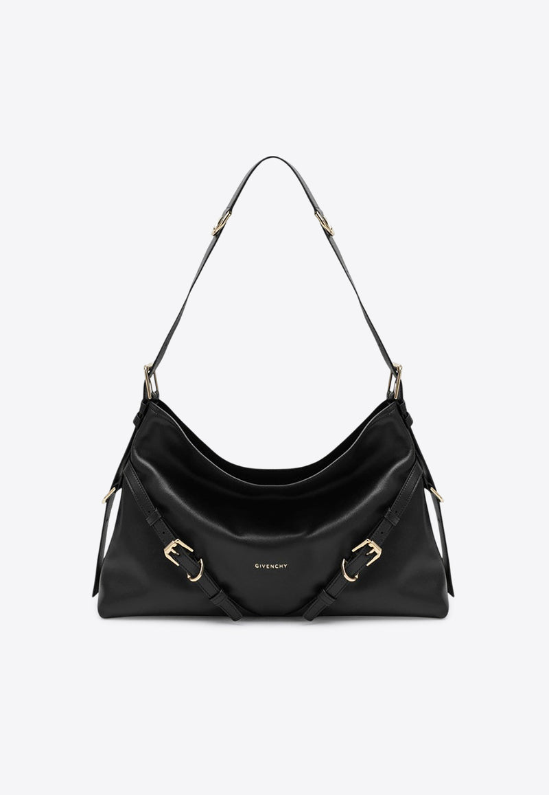 Givenchy Medium Voyou Leather Shoulder Bag Black BB5131B2AE/R_GIV-001