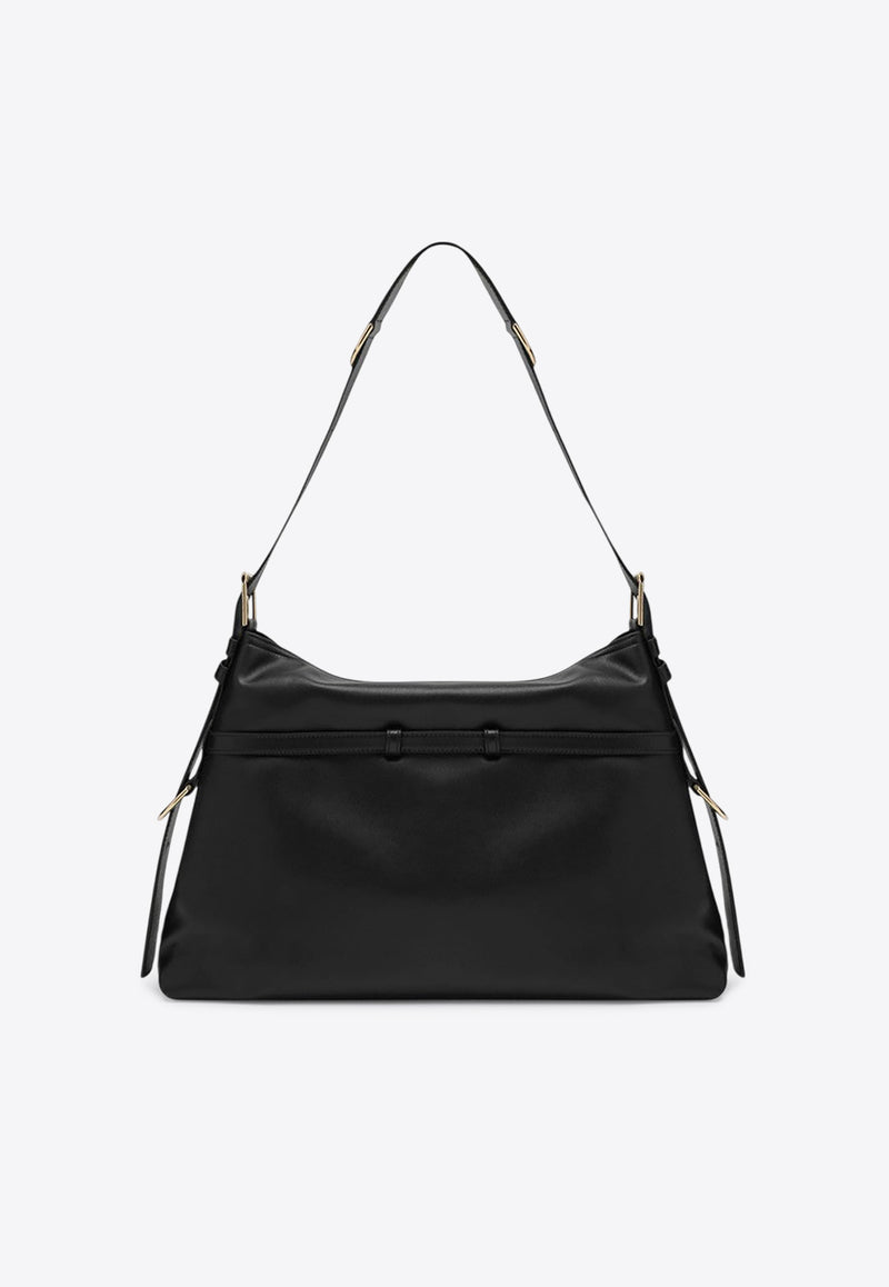 Givenchy Medium Voyou Leather Shoulder Bag Black BB5131B2AE/R_GIV-001