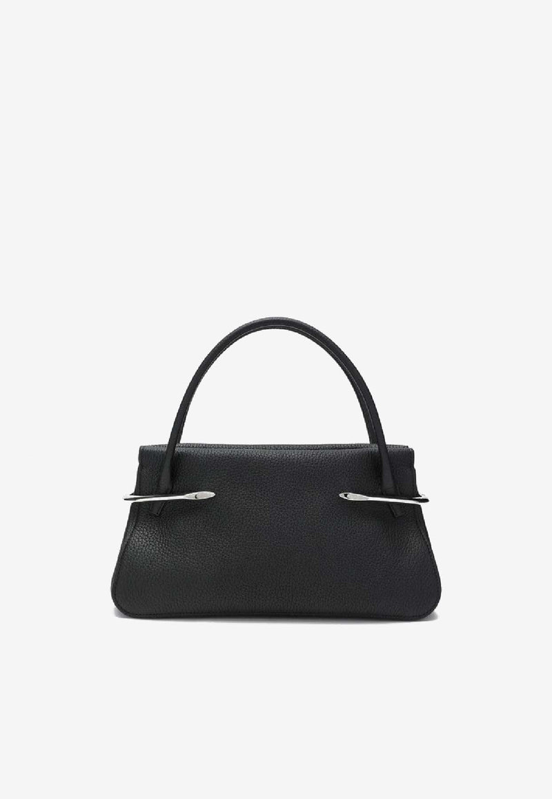 Givenchy Medium Pinch Leather Top Handle Bag Black BB5158B2DF/S_GIV-001