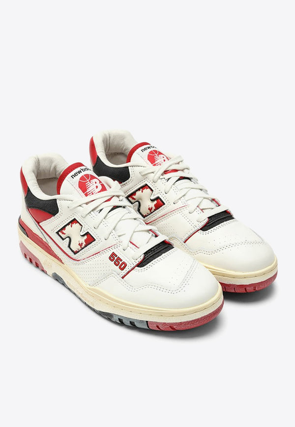 New Balance 550 Low-Top Sneakers White BB550VGALE/O_NEWB-OR