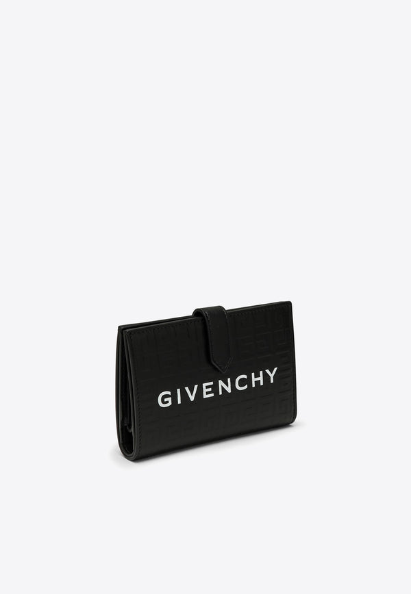 Givenchy G-Cut Leather Wallet BB60K8B1J5/O_GIV-001 Black