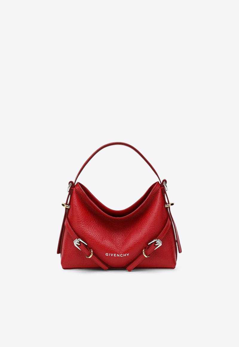 Givenchy Nano Voyou Leather Shoulder Bag Red BB60NHB238/P_GIV-640