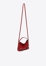 Givenchy Nano Voyou Leather Shoulder Bag Red BB60NHB238/P_GIV-640