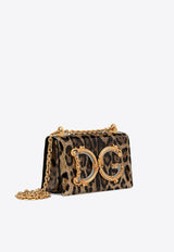 Dolce & Gabbana Medium DG Girls Leopard Print Shoulder Bag Bags Color