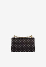 Dolce & Gabbana DG Girls Polka Dot Print Shoulder Bag BB6498 AV885 HN56W Black