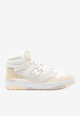 New Balance 650 High-Top Sneakers in Angora Leather BB650RPCD12_000_ANGORA