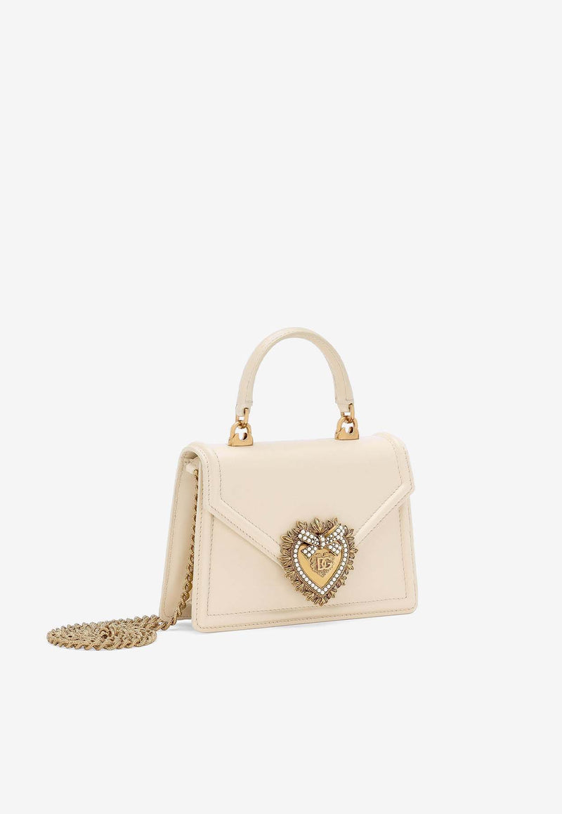 Dolce & Gabbana Small Devotion Top Handle Bag BB6711 AV893 8H000 Cream