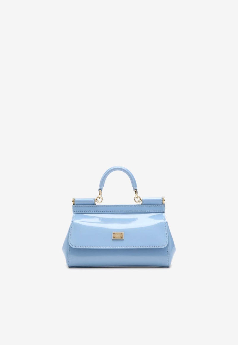 Dolce & Gabbana Small Sicily Top Handle Bag Light Blue BB7116A1037/P_DOLCE-80789