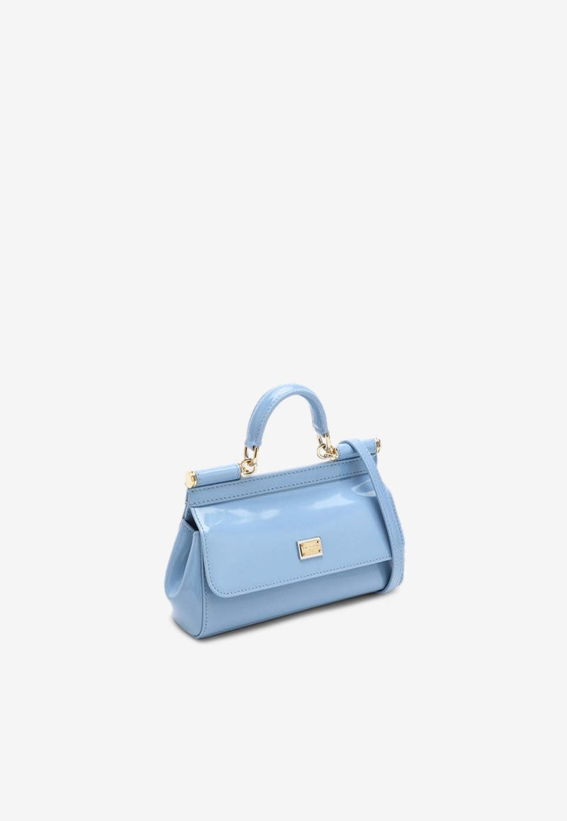 Dolce & Gabbana Small Sicily Top Handle Bag Light Blue BB7116A1037/P_DOLCE-80789