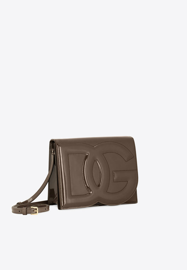 Dolce & Gabbana DG Logo Patent Leather Crossbody Bag Bags Color