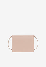 Dolce & Gabbana DG Logo Crossbody Bag in Calf Leather Blush BB7287 AW576 80402