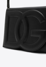 Dolce & Gabbana DG Logo Calf Leather Crossbody Bag Black BB7287AW576/P_DOLCE-80999