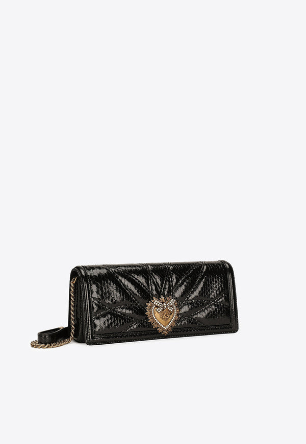 Dolce & Gabbana Devotion Python-Effect Baguette Bag Bags Color